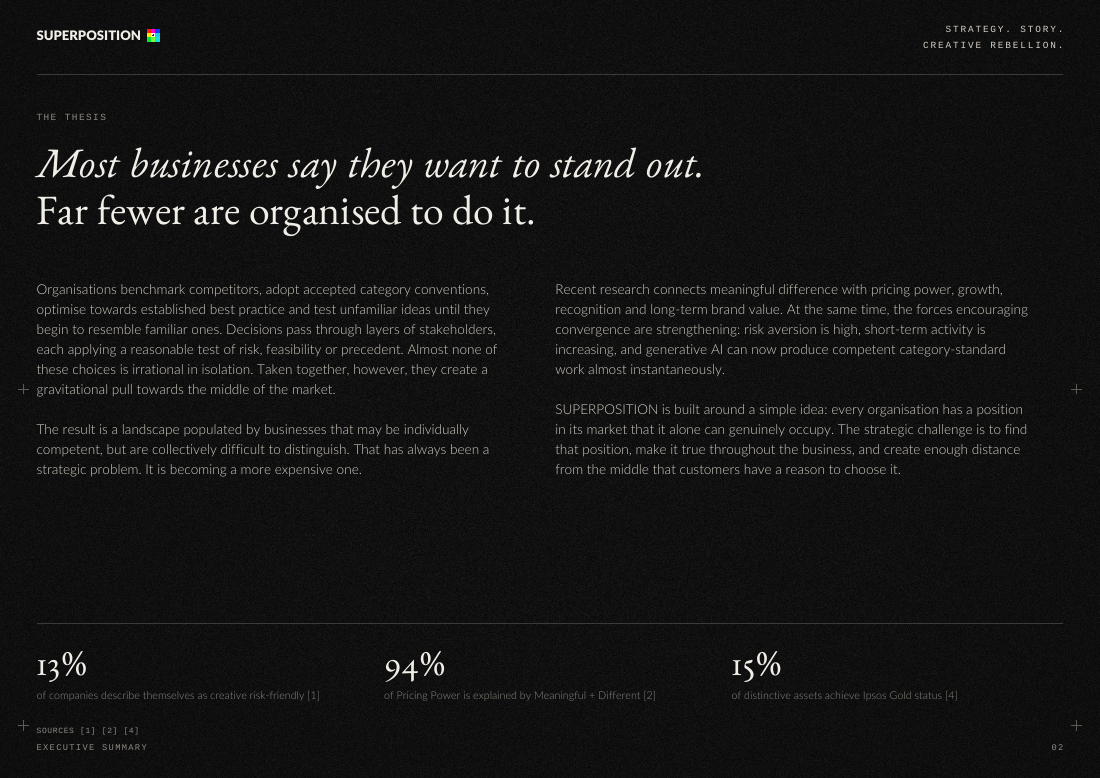Preview of the executive summary